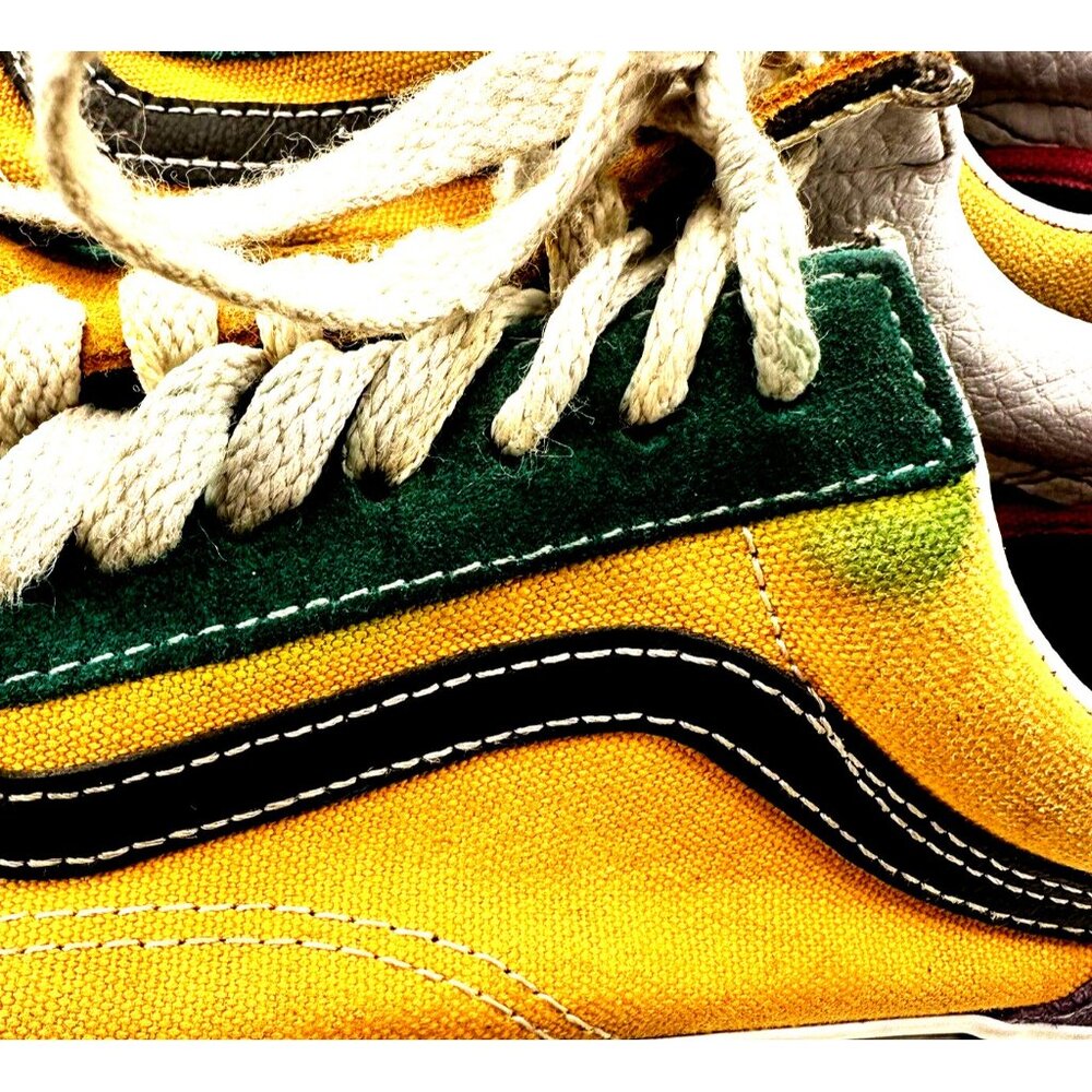 Vans Off The Wall Unisex Shoes 500714 Multicolor Skateboard Sneakers W8 M6.5 - Picture 12 of 12